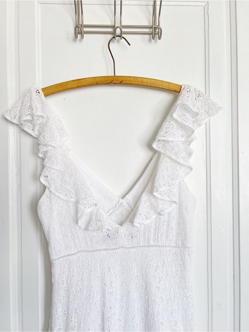 Polo Ralph Lauren • Embroidered Eyelet Cotton Dress white broderie anglaise - Picture 12 of 15